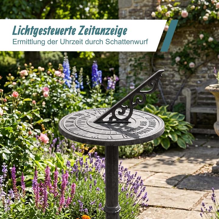 Produktbild Relaxdays Sonnenuhr