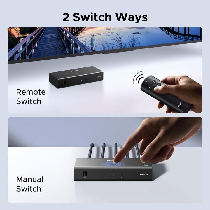 Produktbild Ugreen HDMI Switch 3 In 1 Out