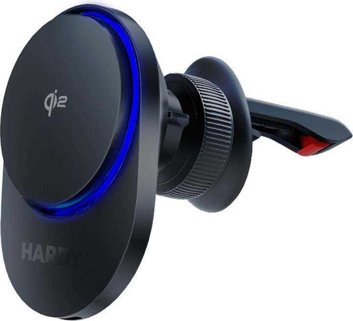 Actual product image 3MK Ładowarka indukcyjna Hardy AeroCharger 15W MPP Qi2 czarny (15 W)