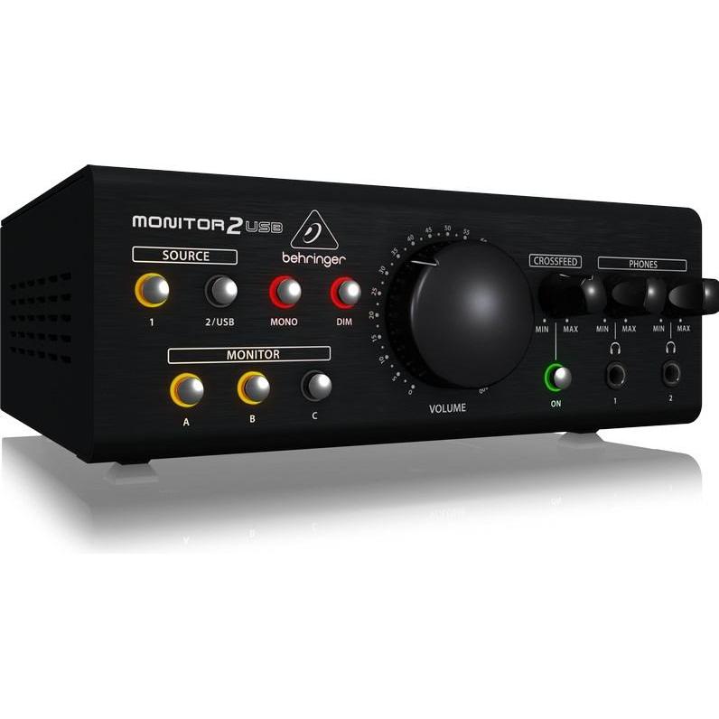 Thumbnail - Behringer Monitor2USB, Mischpult, Schwarz