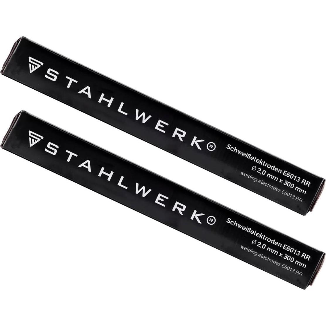 Thumbnail - Stahlwerk, Schweissgerät Zubehör, 2 x Stabelektroden AWS E6013RR dick rutilumhüllt 2 mm x 300 mm 2 kg