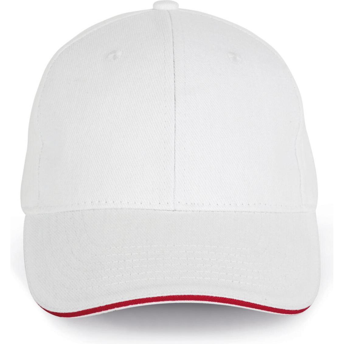 K-up, Cap, Kontrastreiche Sandwich-Mütze - 6 Panels - Bio-Baumwolle, Mehrfarbig, (One Size)