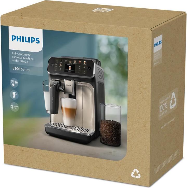 Actual product image Philips 5500 Series EP5543/80 Latte Go