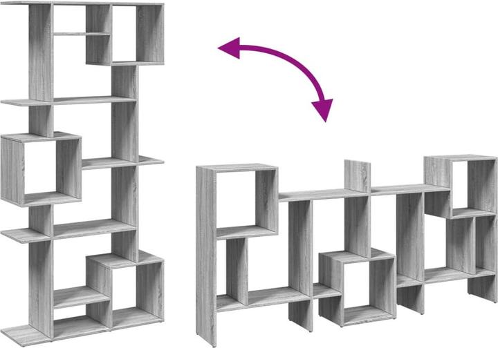 Immagine prodotto vidaXL Libreria Divisorio per la stanza Scaffale a muro Scaffale in piedi Divisorio per la stanza Scaffale (92 x 29 x 188 cm)