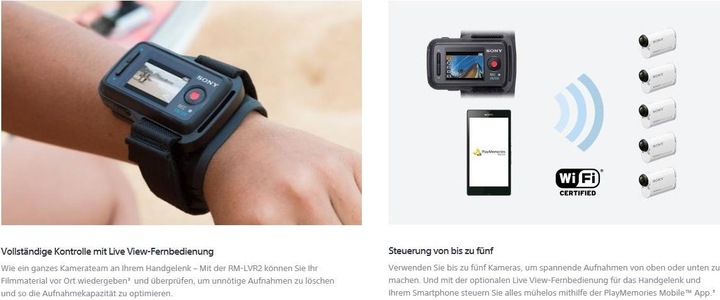 Produktbild Sony Hdr As200v (60p, Full HD, NFC, WLAN)