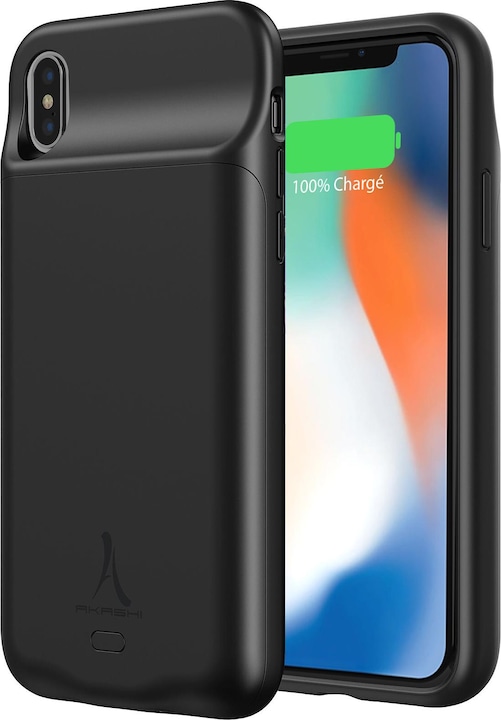 Actual product image Akashi COQUE BATTERY 3500 MAH IPHONE X/XS- (Apple iPhone X)
