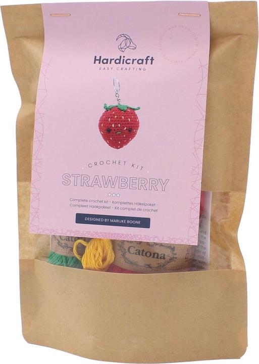 Immagine prodotto Hardicraft Ciondolo portachiavi a forma di fragola