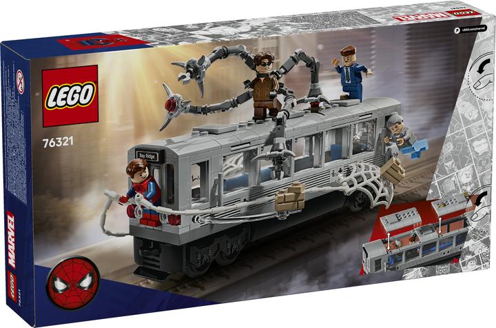 Produktbild LEGO Spider-Man vs. Doc Ock: Showdown in der U-Bahn (LEGO Marvel)