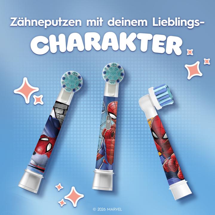 Immagine prodotto Oral-B Aufsteckbürsten Kids Spiderman 10er FFU Aufsteckbürsten (10x)