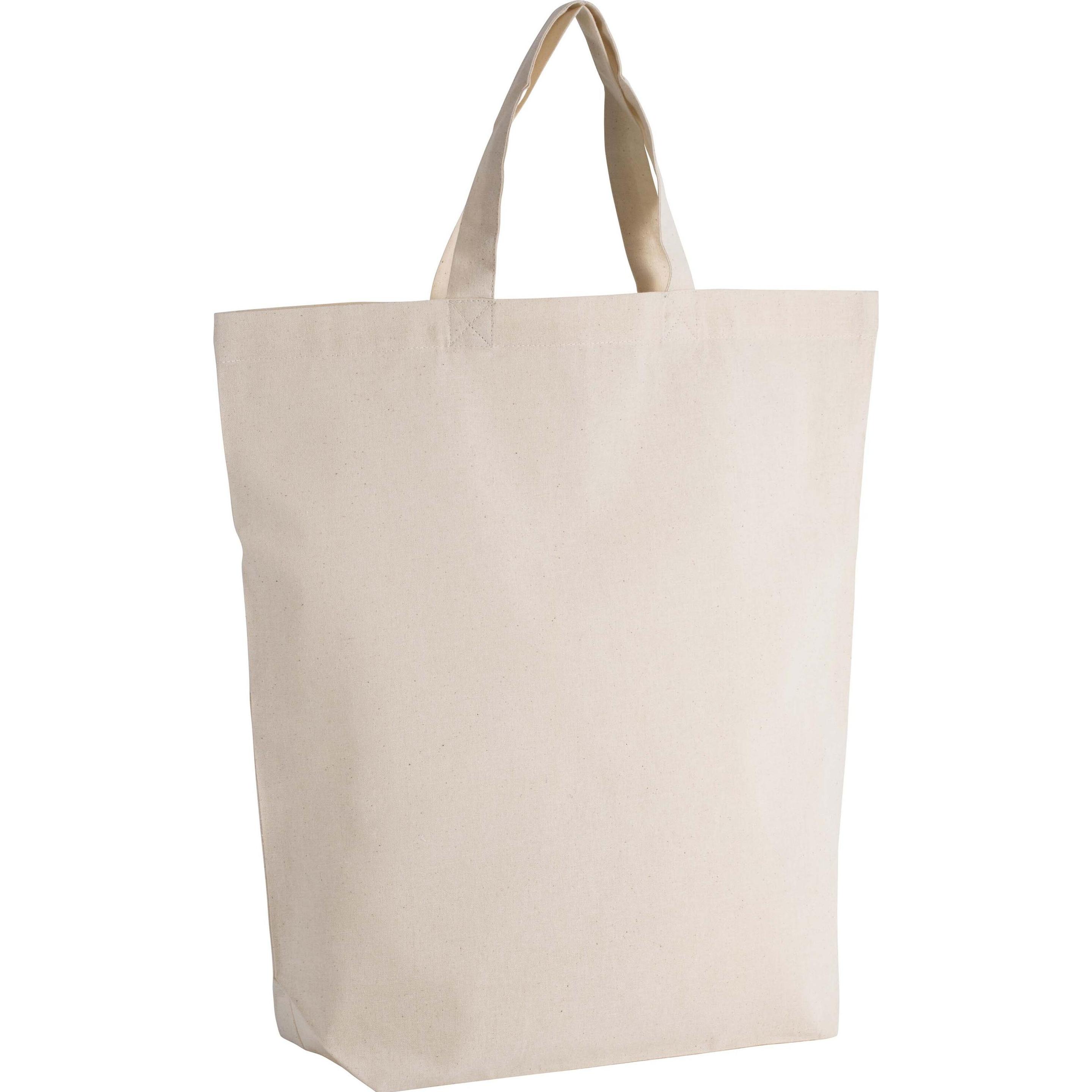 Kimood, Tasche, Shopping en Coton, Weiss