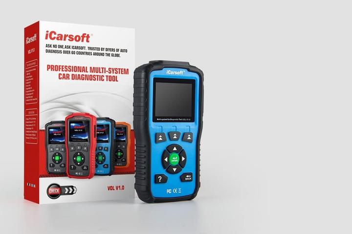 Produktbild ICarsoft i906 multisysteem scanner voor Volvo/Saab OBD diagnose