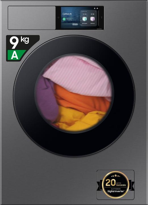 Actual product image Samsung WF90F09C4SU3 (9 kg, Left)