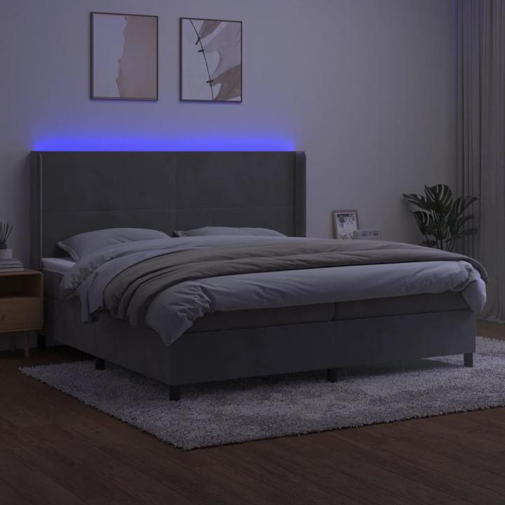 Actual product image vidaXL Boxspringbett (200 x 200 cm)