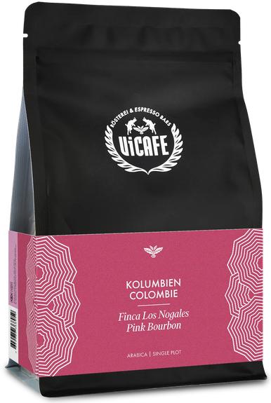 Vicafe Los Nogales Pink 100% Arabica (350 g, Mittlere Röstung)