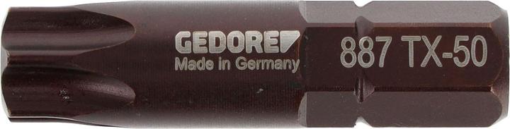 Actual product image Gedore 887 TX T50 Screwdriver Bit 5/16" Inner TX T50 (5/16")