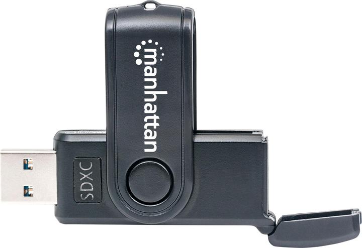 Produktbild Manhattan Mini Multi-Card Reader-Writer (USB 3.0)