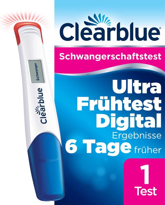 Produktbild Clearblue Schwangerschaftstest Ultra Frühtest Dig, 1 St. Test (1 x)