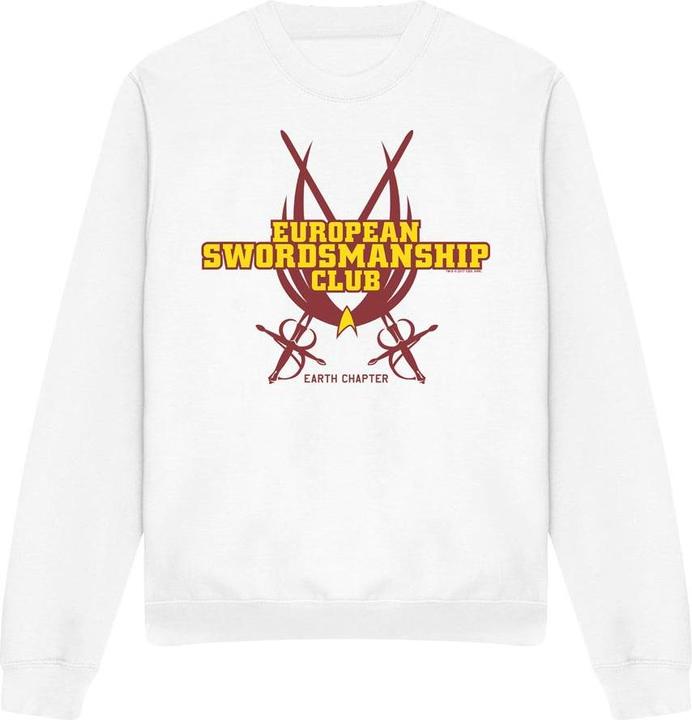 Actual product image Unisex Adult Swordsmanship Club Sweatshirt (XL)