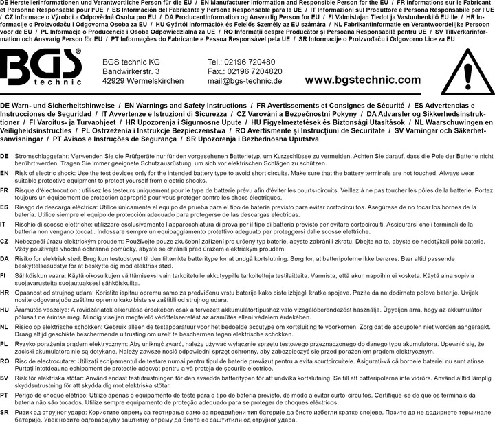 Immagine prodotto BGS Riempimento della batteria 2 litri (1 pz.)