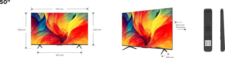 Produktbild TCL 50QLED780 (50", QLED, 4K)