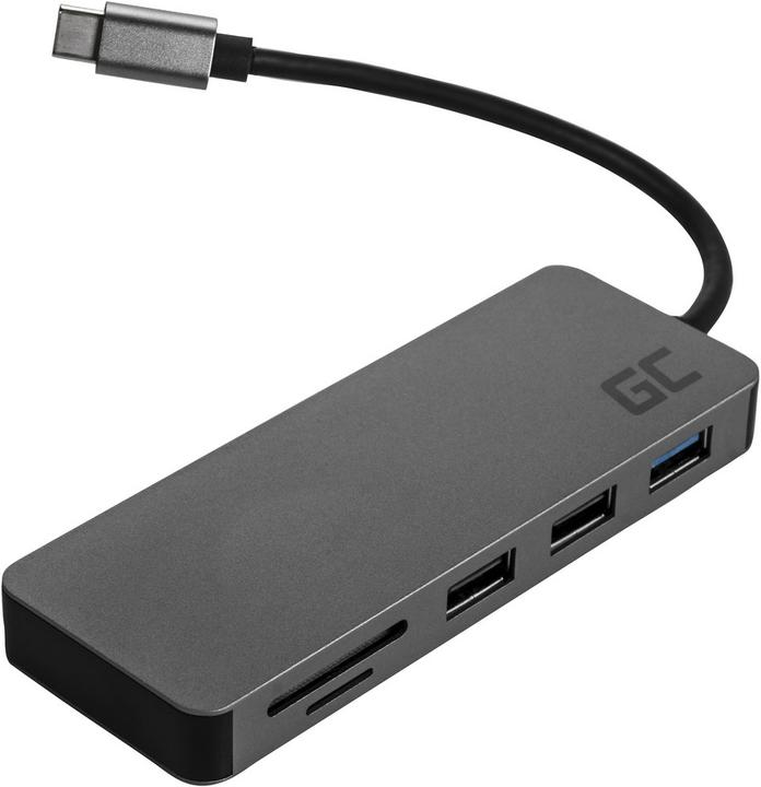 GreenCell Interface Hub USB 3.2 Type-C to USB A (USB-C, 7 ports)