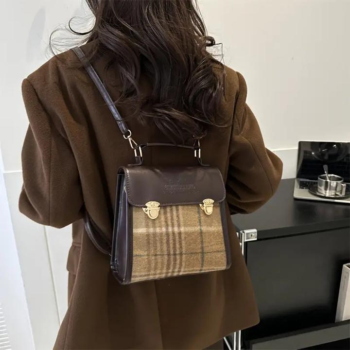 Immagine prodotto Only-Bags.Store Zaino portadocumenti vintage, borsa a tracolla estiva versatile per il tempo libero