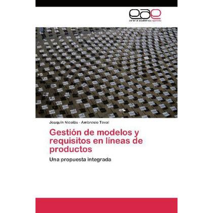 Gestión de modelos y requisitos en líneas de productos, Fachbücher