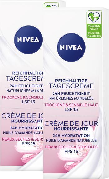 Image du produit NIVEA Reichhaltige Tagescreme LSF 15 DUO (100 ml, Crème de jour, SPF 15)