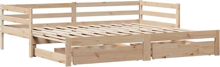 Produktbild vidaXL ausziehbares Tagesbett