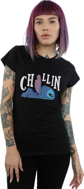 Immagine prodotto Disney Lilo And Stitch Chillin Maglietta Donna (XL)