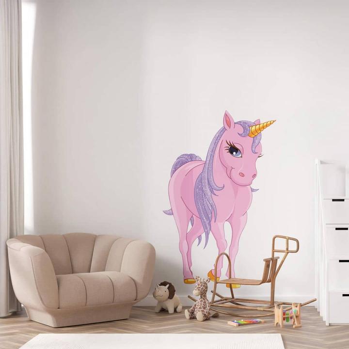Produktbild Trenddeko Einhorn Glamour (80 x 125 cm)