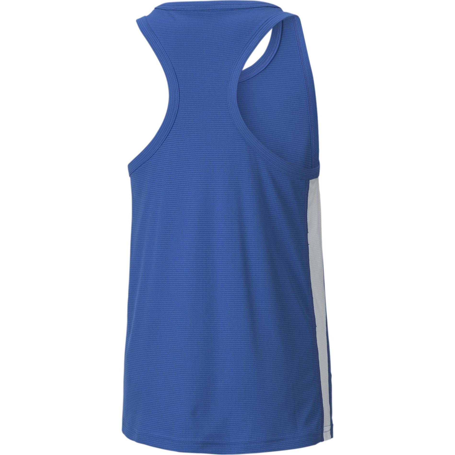 Thumbnail - Puma, Herren, Sportshirt, Cross the Line Singlet 2.0 Y-520340 (164), Blau, 164