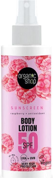 Image du produit Organic Shop Lotion solaire pour le corps 50 SPF 150ml (Lotion solaire, SPF 50, 50 ml)