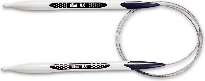 Image du produit Prym Aiguilles circulaires ergonomiques 8.00 mm, 80 cm