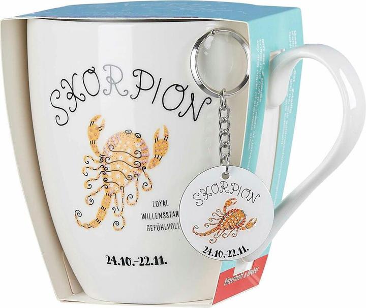 Produktbild Ritzenhoff & Breker Jumbo-Tasse 650 ml. Sternzeichen Skorpion (650 ml, 1x)