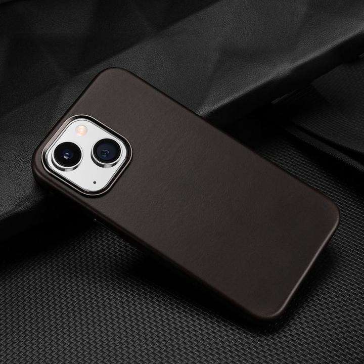 Actual product image Dux Ducis Naples Series Genuine Leather Case (Apple iPhone 14)