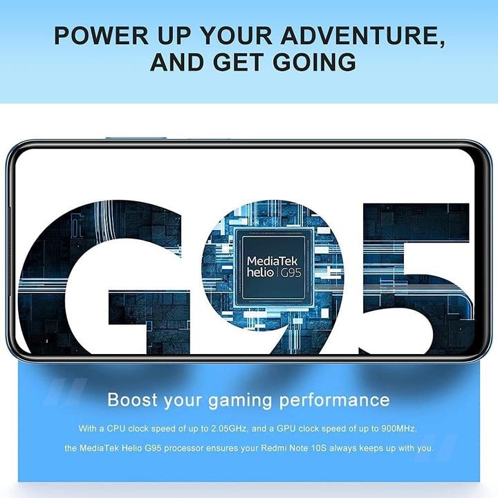 Produktbild Xiaomi Redmi Note 10S (6.43 Zoll) Dual-SIM MIUI 12.5 USB Typ-C (64 GB, Pebble White, 6.43", Dual SIM, 4G)