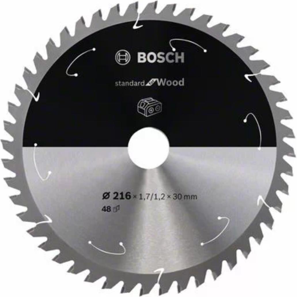 Bosch Professional Zubehör, Sägeblatt, PRO Wood cordless Kreissägeblatt, 216 x 1,7 x 30 mm