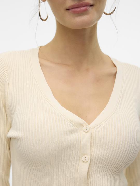 Actual product image Vero Moda Vmglory Rib Ls V-Neck Cardigan Ga Noos (M)