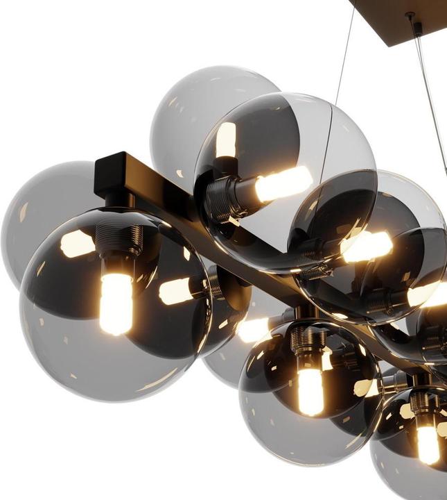 Produktbild Maytoni Dallas Pendelleuchte, Hängeleuchte 25x G9 Schwarz (G9)