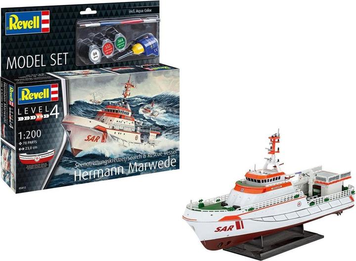 Actual product image Revell Model Set DGzRS Hermann Marwede