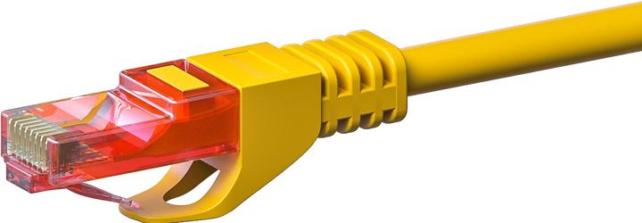 Produktbild Dsit CAT6 Netzwerkkabel, U/UTP, 15 meter, Gelb, 100% Kupfer (U/UTP, CAT6, 15 m)