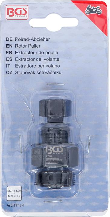 Actual product image BGS Rotor Puller M27 x 1.25 - M20 x 1.0 mm