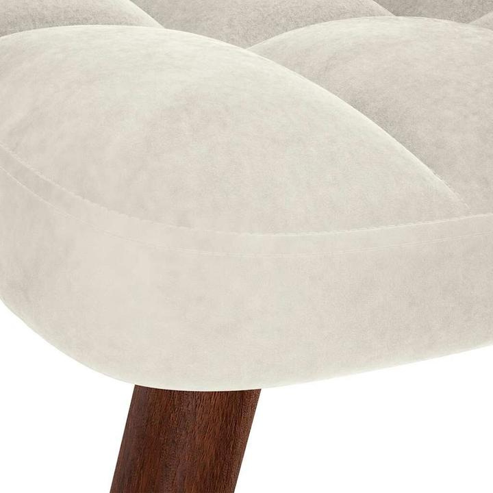 Actual product image vidaXL Schaukelstuhl mit Hocker