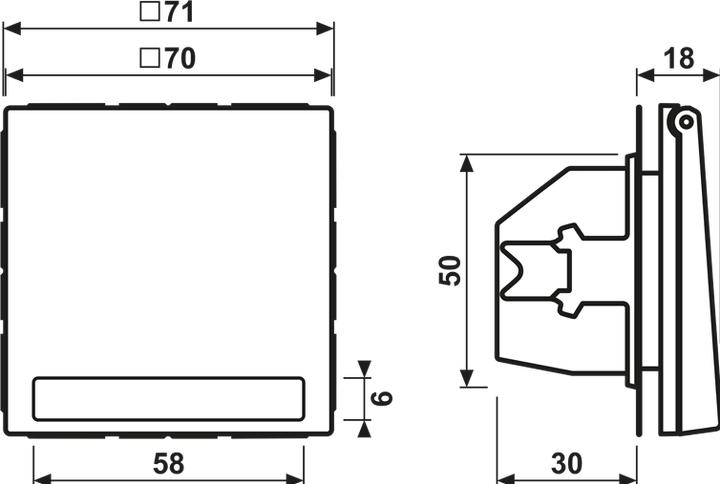 Actual product image JUNG SCHUKO socket outlet