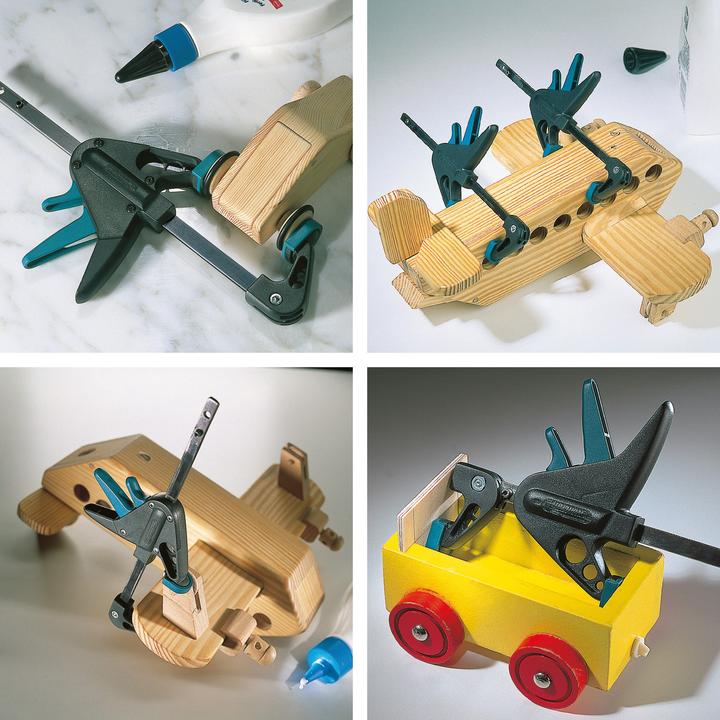 Produktbild wolfcraft 2 EHZ - Mini-Einhandzwingen 40/110mm (110 mm)