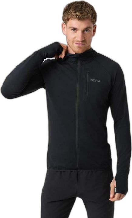 Image du produit Björn Borg Couche intermédiaire à capuche pour course (XL)