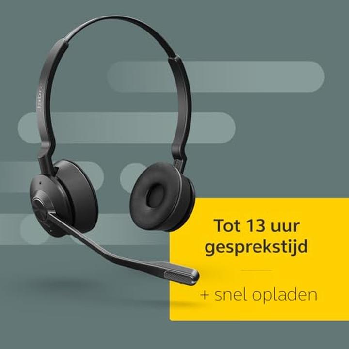 Actual product image Jabra Engage 65 SE Stereo UNC (DECT, RJ, USB (Wireless, USB-A)