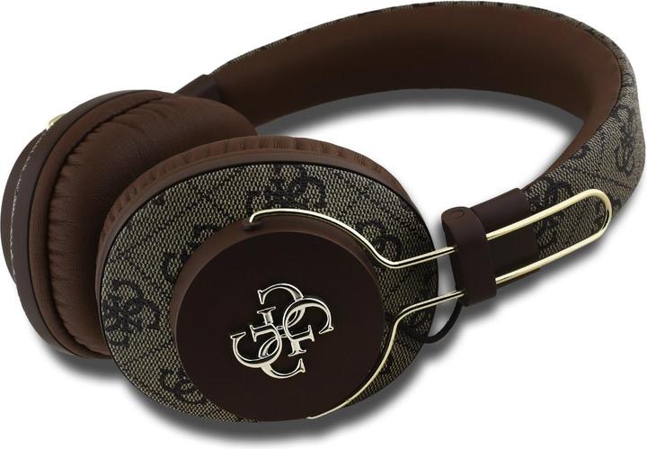 Image du produit Guess ENC 4G Metal Logo Bluetooth Stereo Headphone - brown (30 h, Sans fil)