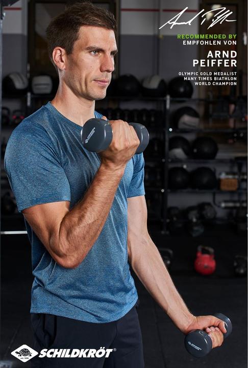 Produktbild Schildkröt Vinyl Hantel-Set (2 x 3 kg)